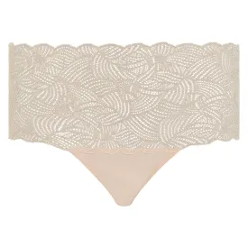 Soft Stretch Lace High Waist Briefs