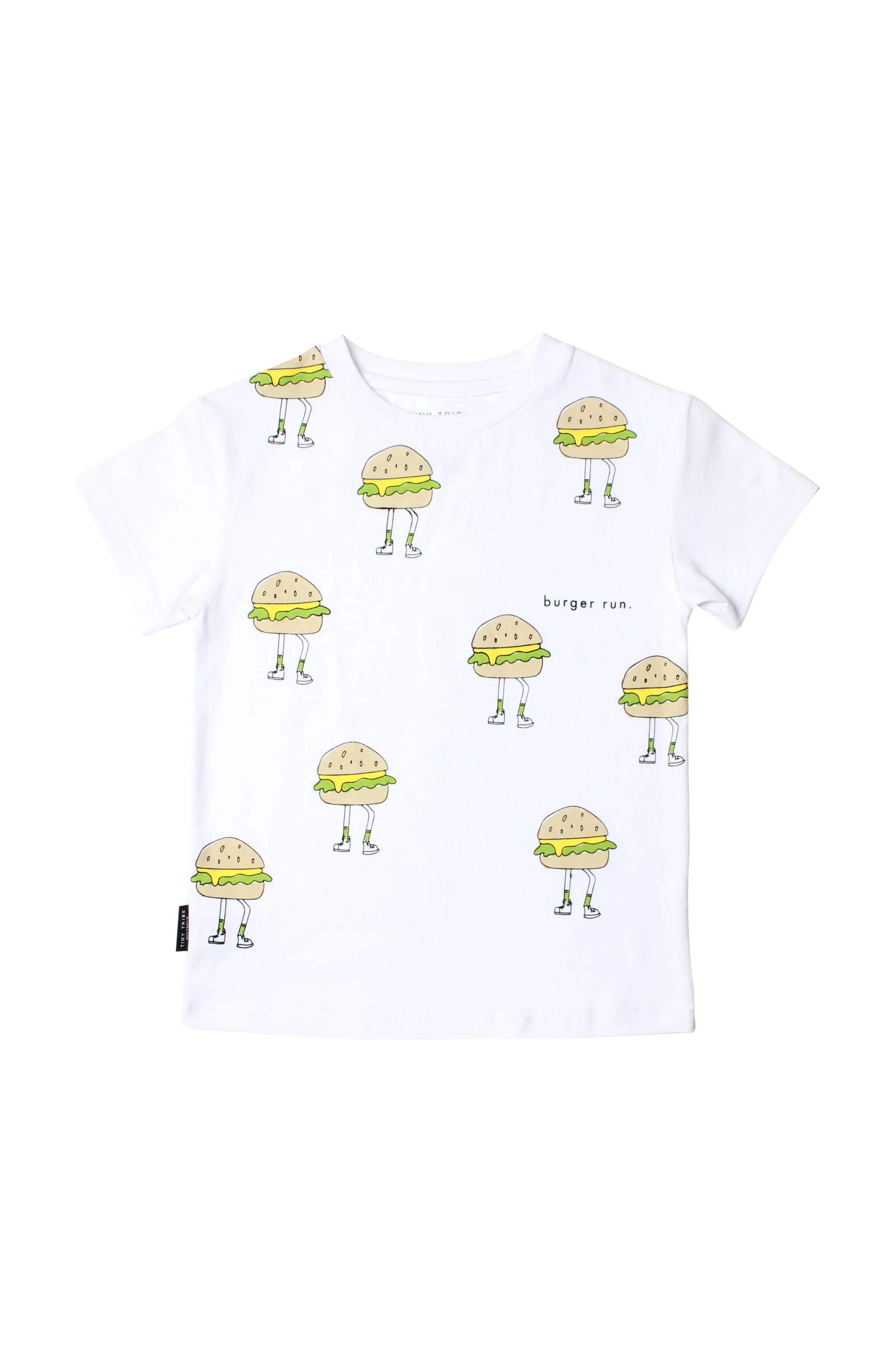 TINY TRIBE BURGER RUN TEE