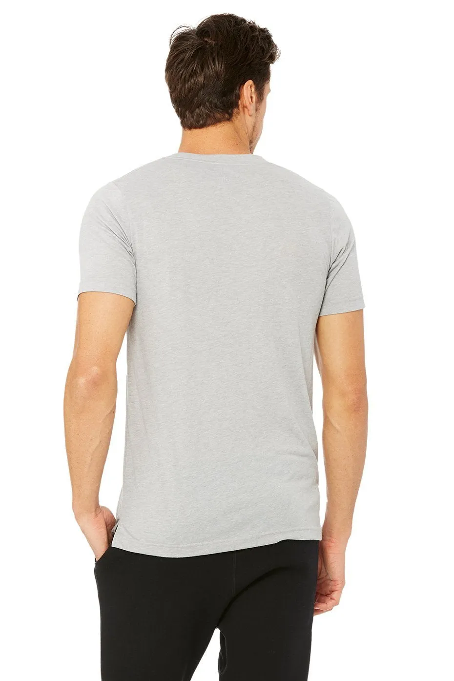 Triumph V-Neck Tee - Athletic Grey Suede Triblend