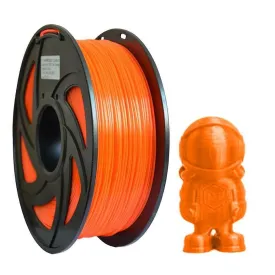 Tronxy 1.75mm PETG Filament Transparent Orange Spool 1KG