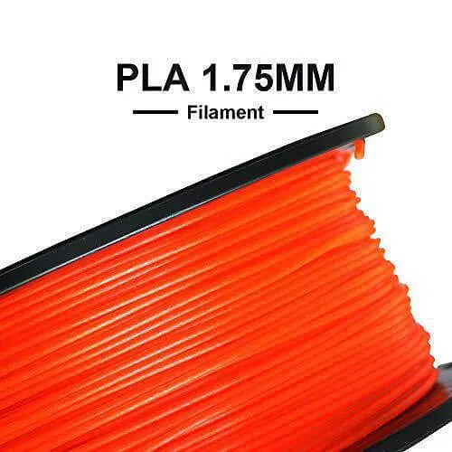 Tronxy 1.75mm PETG Filament Transparent Orange Spool 1KG