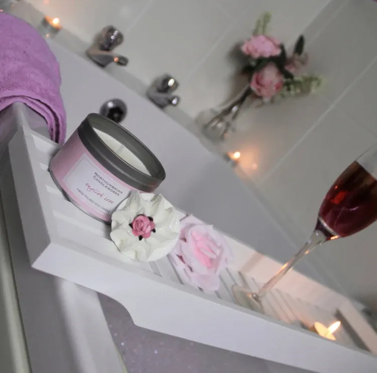 Vegan Soy Wax Candle English Rose