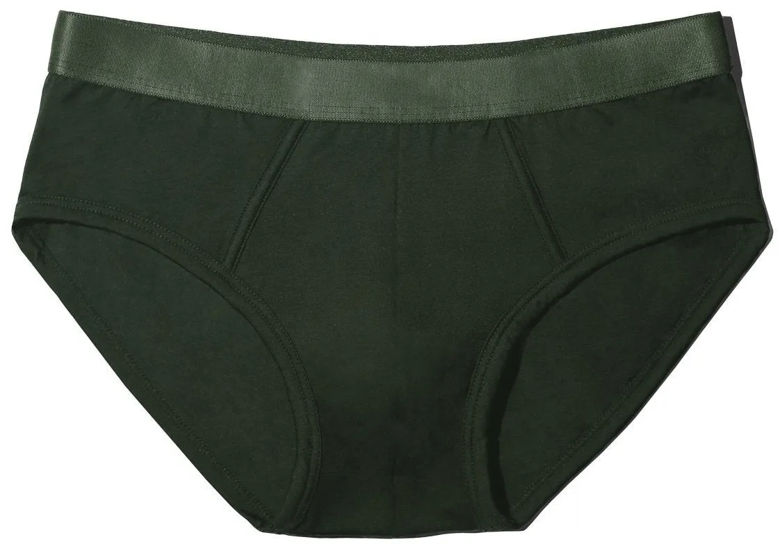 Y-Brief in Army Green by CDLP